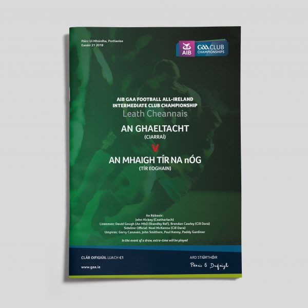 2018 AIB GAA Football Intermediate Club Championship Semi-Final - An Ghaeltacht v Moy Tír na nÓg