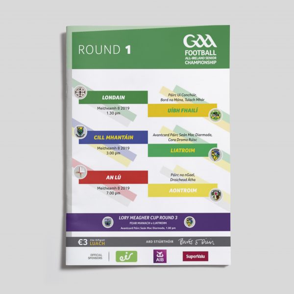 2019 GAA Football All-Ireland Senior Championship Round 1 - June 8