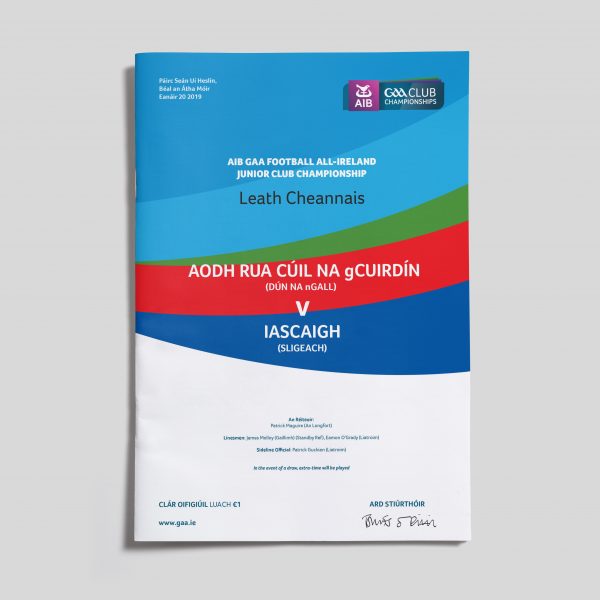 2019 AIB GAA Football All-Ireland Junior Club Semi-Final - Red Hughes v Easkey