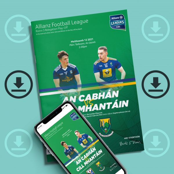 2021 Allianz Football League Roinn 3 Relegation Play-Off - Cavan v Wicklow (DOWNLOAD))