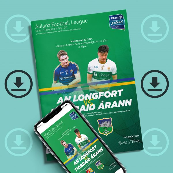 2021 Allianz Football League Roinn 3 Relegation Play-Off - Longford v Tipperary (DOWNLOAD)