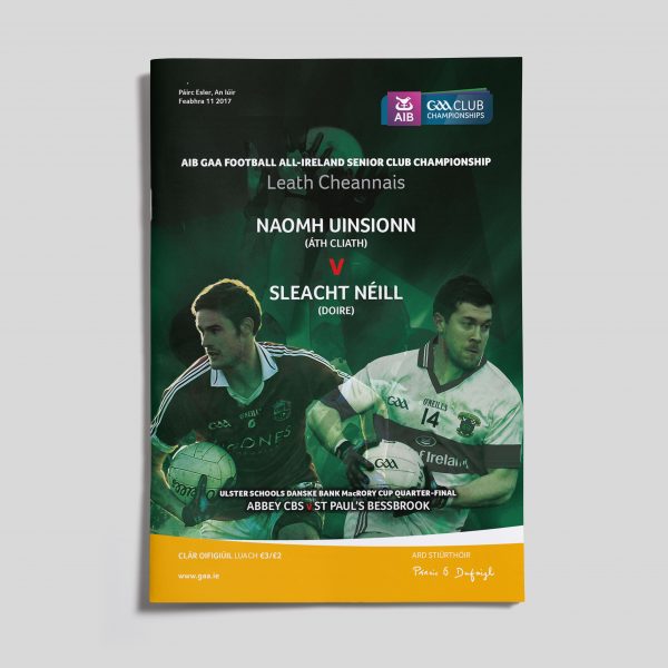 2017 AIB GAA Football All-Ireland Senior Club Semi-Final - St Vincent's v Slaughtneil