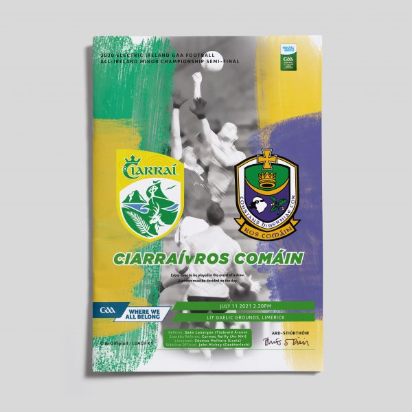 2020 Electric Ireland GAA Football All-Ireland Minor Championship Semi-Final - Kerry v Roscommon