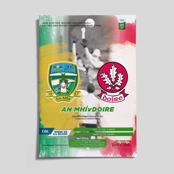 2020 Electric Ireland GAA Football All-Ireland Minor Championship Semi-Final - Meath v Derry