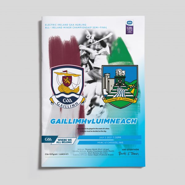 2021 Electric Ireland GAA Hurling All-Ireland Minor Championship Semi-Final - Galway v Limerick