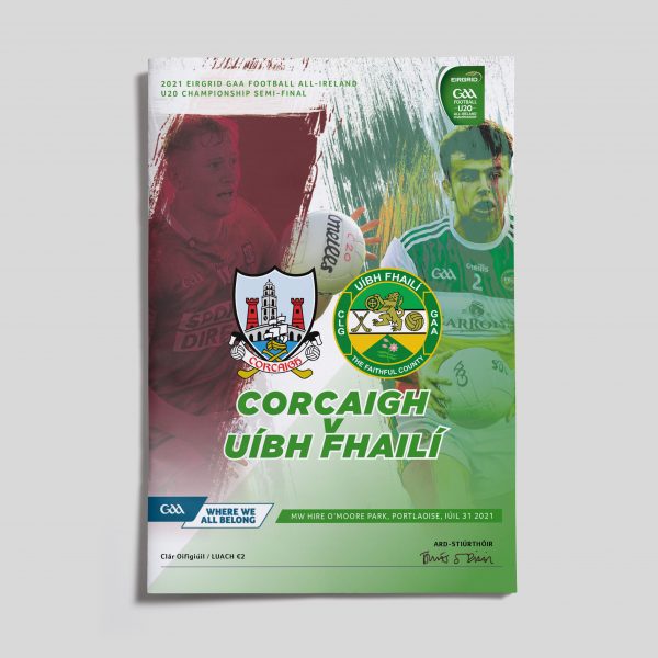 2021 Eirgrid GAA Football All-Ireland U20 Championship Semi-Final - Cork v Offaly