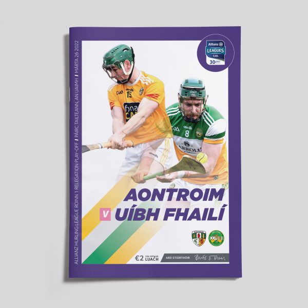 2022 Allianz Hurling League Roinn 1 Relegation Play-Off Antrim v Offaly
