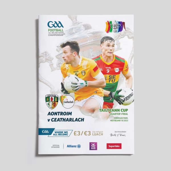 2023 Tailteann Cup Quarter Final - Antrim v Carlow