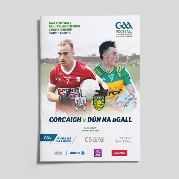 2024 GAA Football All-Ireland Round 2 - Cork v Donegal