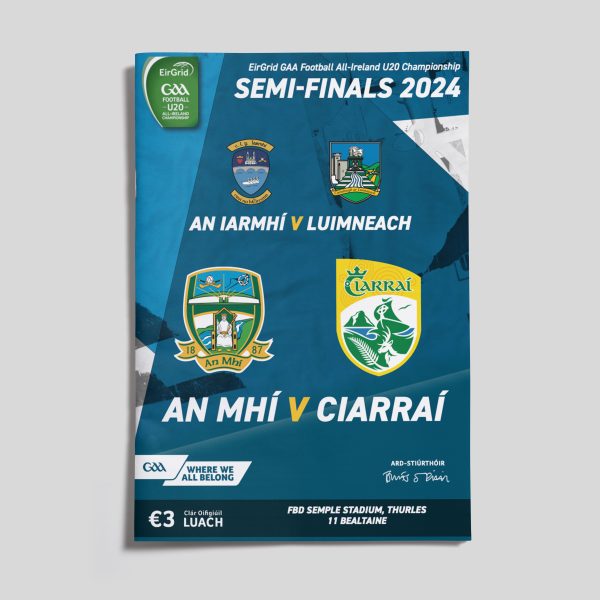 2024 EirGrid GAA Football All Ireland U20 Semi Final - Meath v Kerry