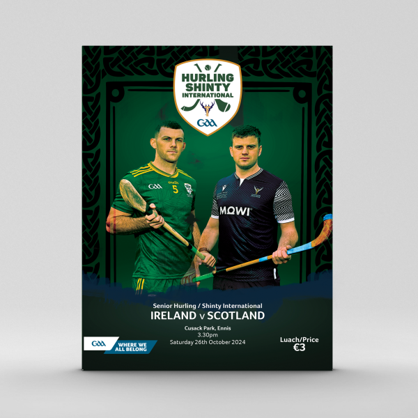 Hurling Shinty International - Ireland v Scotland
