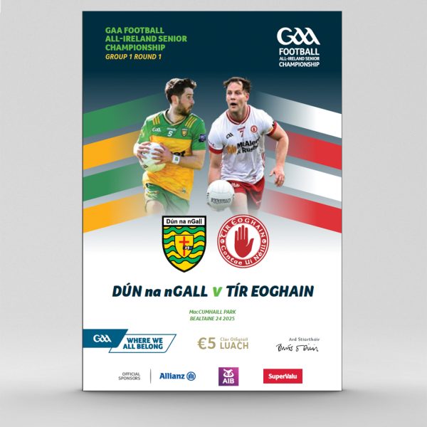2025 GAA Football All-Ireland Championship Round 1 - Donegal v Tyrone (Download Only)