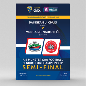 Munster Senior Football Club Championship Semi-Final 2025 - Dingle v Mungret St Paul's
