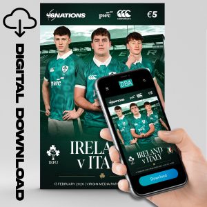U20 Men's Six Nations 2026 - Ireland v Italy (DOWNLOAD ONLY)