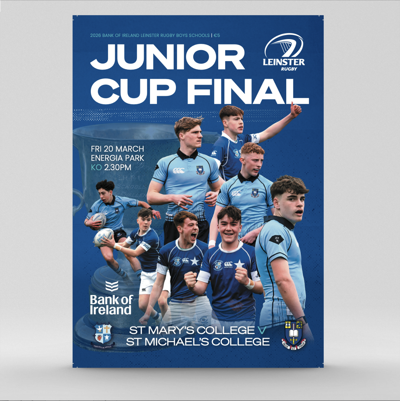 Leinster Rugby Schools Junior Cup Final 2026