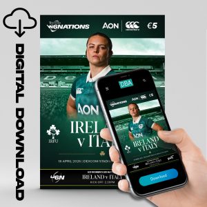 Women's Six Nations 2026 - Ireland v Italy (DOWNLOAD VERSION ONLY)