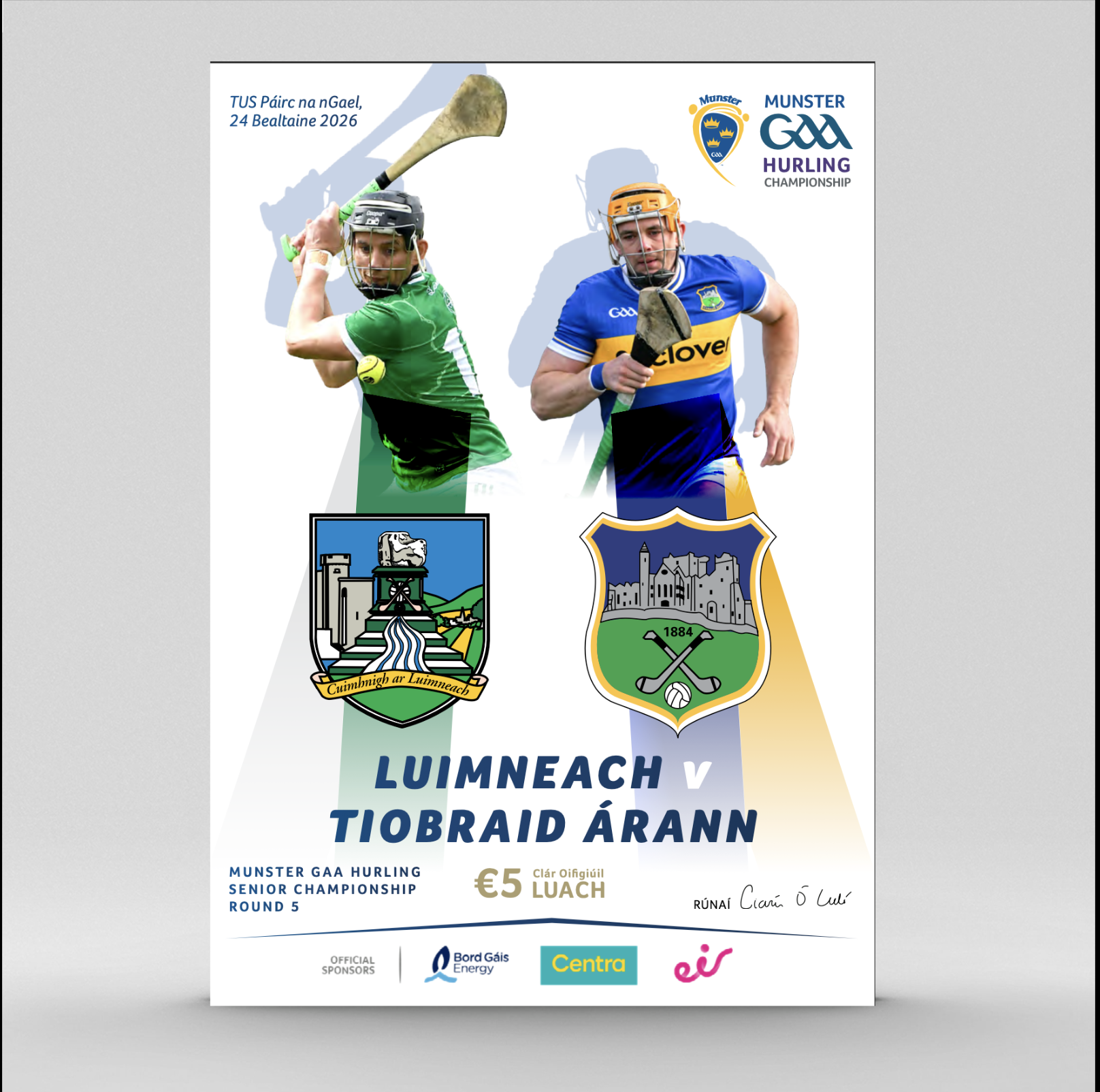 2026 Munster GAA Senior Hurling Championship R5 - Limerick v Tipperary