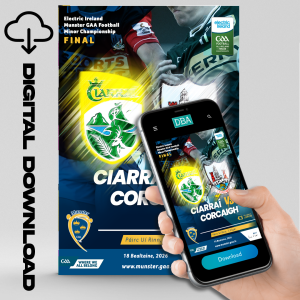 Electric Ireland Munster GAA Football Minor Championship Final 2026 - Cork v Kerry (DOWNLOAD VERSION ONLY)