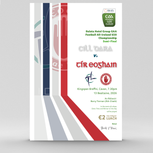 Dalata Hotel Group GAA Football All-Ireland U20 Championship Semi-Final - Kildare v Tyrone