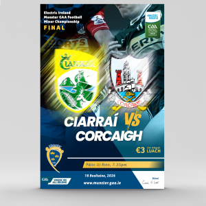Electric Ireland Munster GAA Football Minor Championship Final 2026 - Cork v Kerry