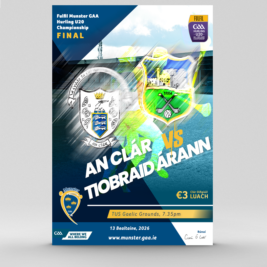 Fulfil Munster GAA Hurling U20 Championship Final - Clare v Tipperary